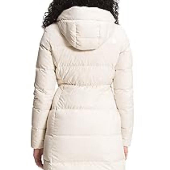 THE NORTH FACE Women's Metropolis Insulated Parka 550 Fill Gardenia White, Large - Picture 3 of 5